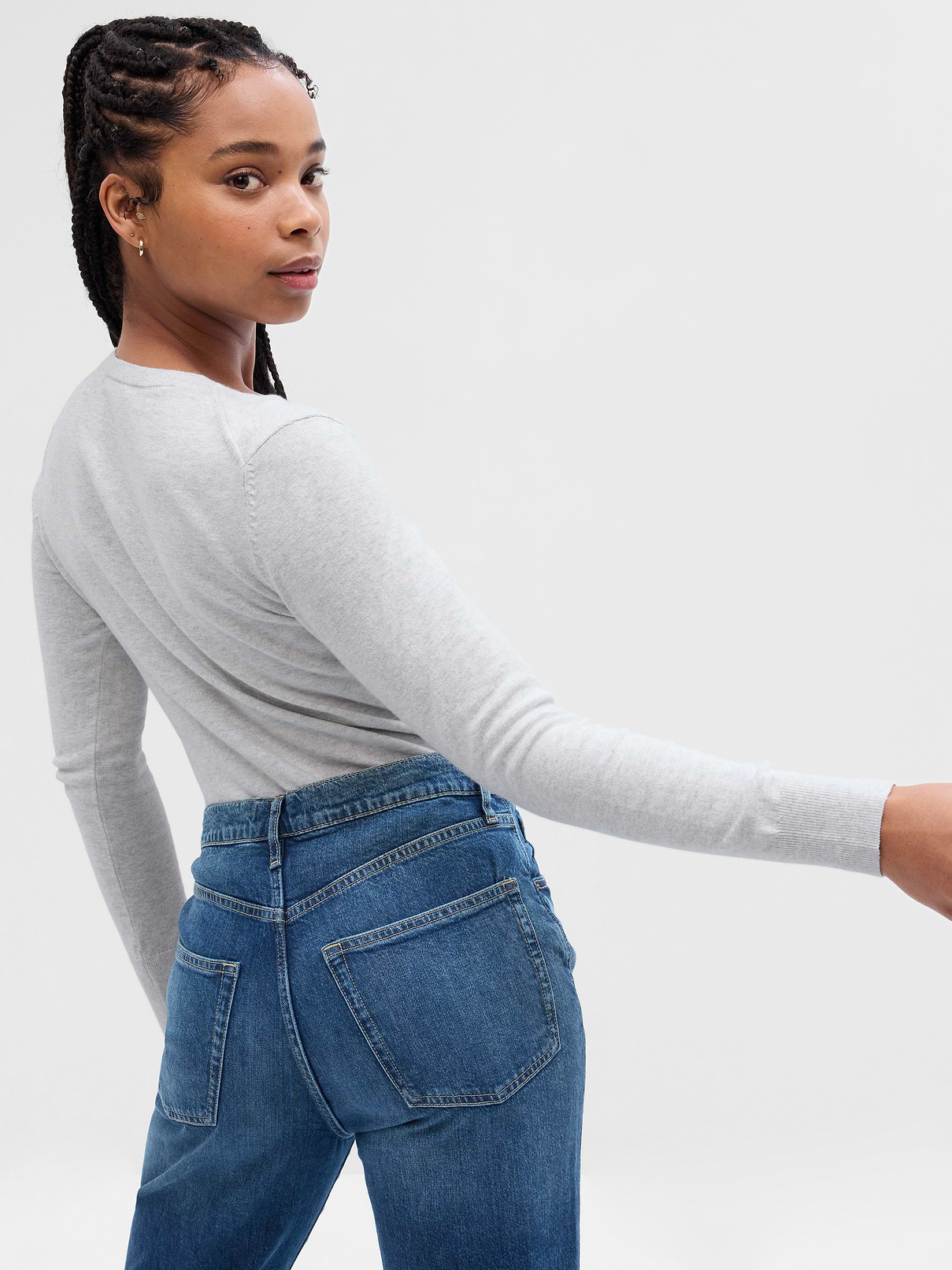 Crewneck Cardigan | Gap Factory