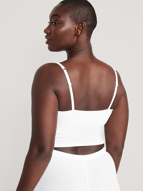 Rib-Knit Brami Top