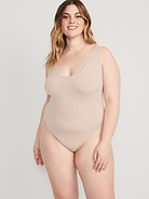 Image number 7 showing, Seamless Base-Layer Tank Top Bodysuit