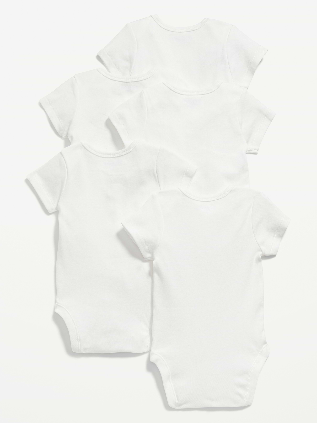Image 2 of 2, Unisex Bodysuit 5-Pack for Baby
