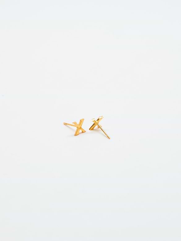 Admiral Row Gold Initial Earrings