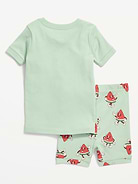 Image number 2 showing, Matching Unisex Snug-Fit Graphic Pajama Set for Toddler & Baby