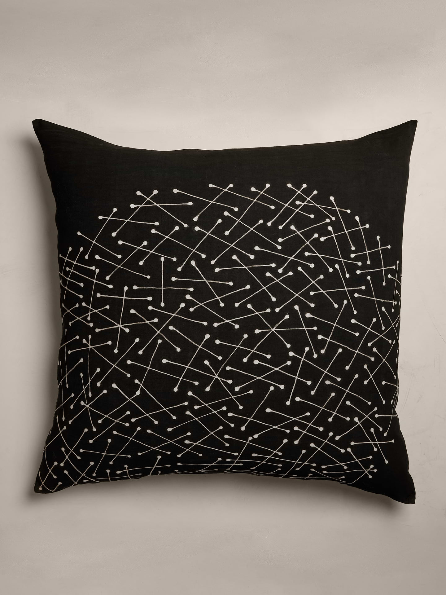 Image number 2 showing, Bogolan Mud Cloth Pillow