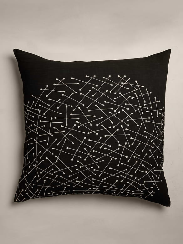 Bogolan Mud Cloth Pillow