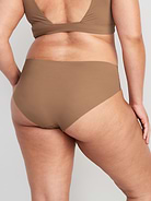 Image 6 of 6, Low-Rise No-Show Hipster Underwear