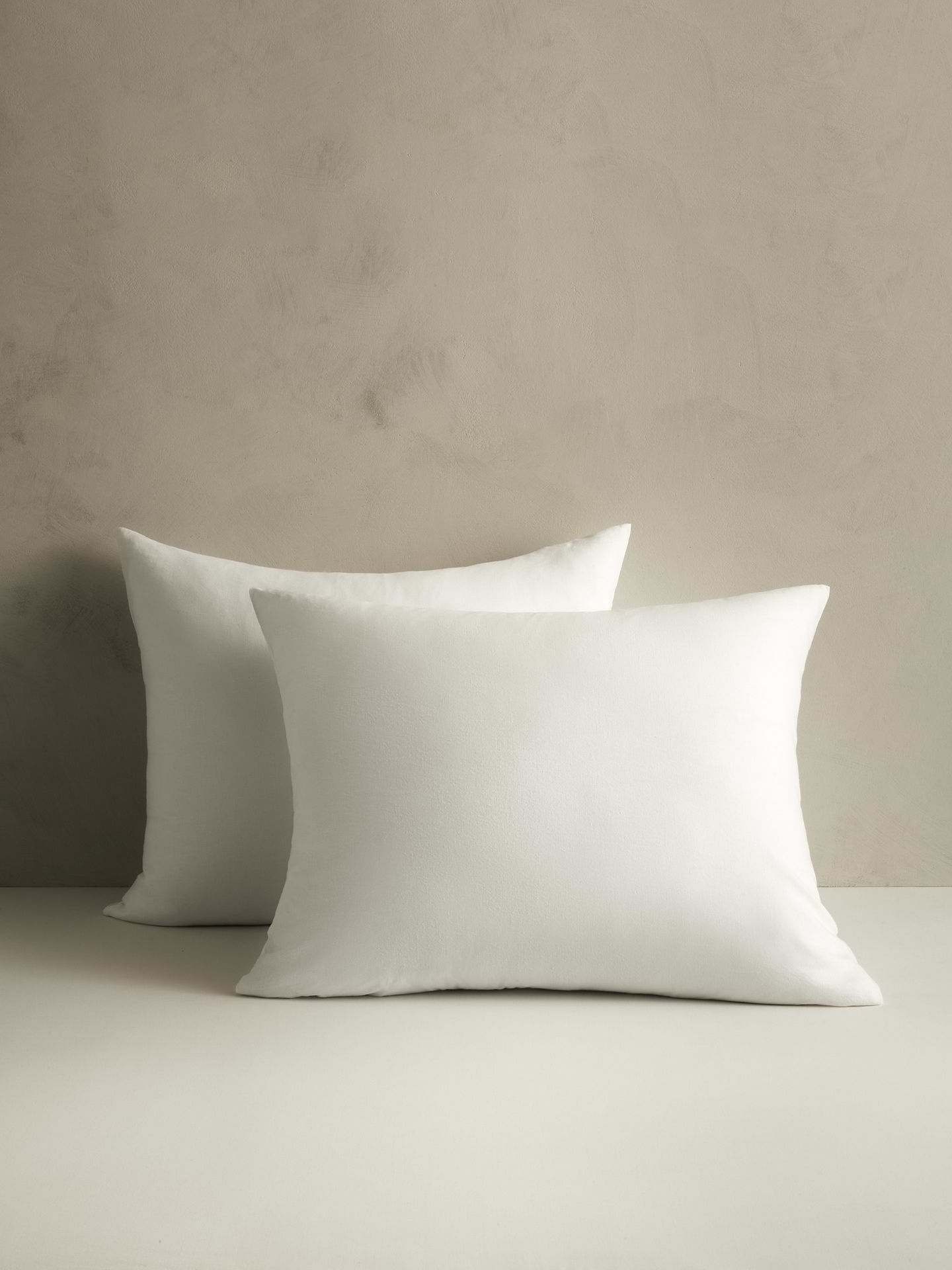 Image number 1 showing, Washed Linen-Cotton Shams