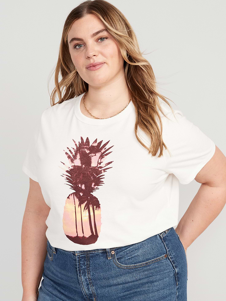 Image 7 de 8, T-shirt à imprimé passe-partout pour Femme