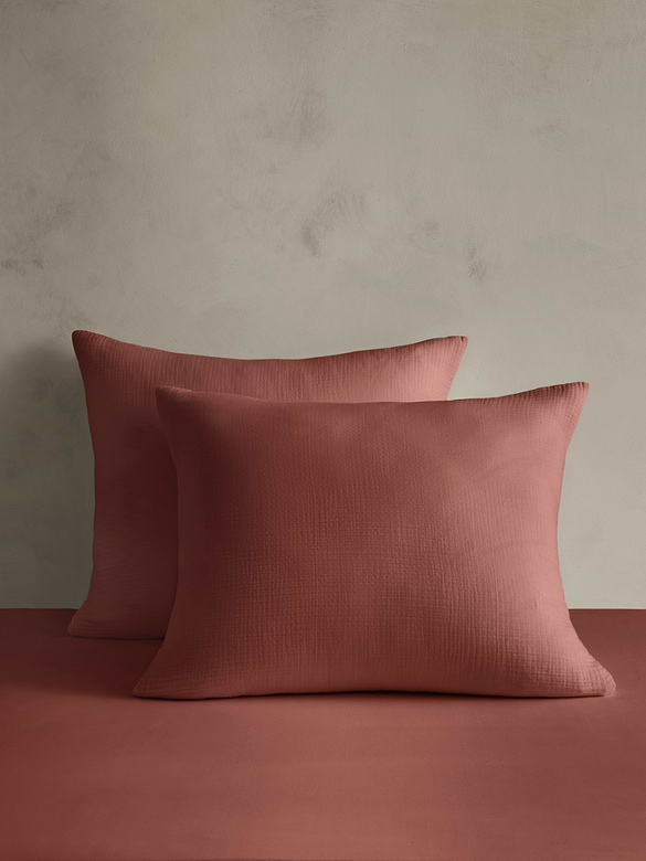 Organic Cotton Gauze Shams