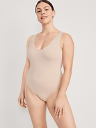 Image number 5 showing, Seamless Base-Layer Tank Top Bodysuit