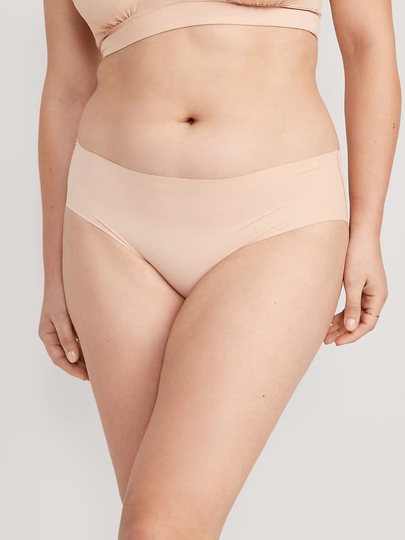 Low-Rise No-Show Hipster Underwear