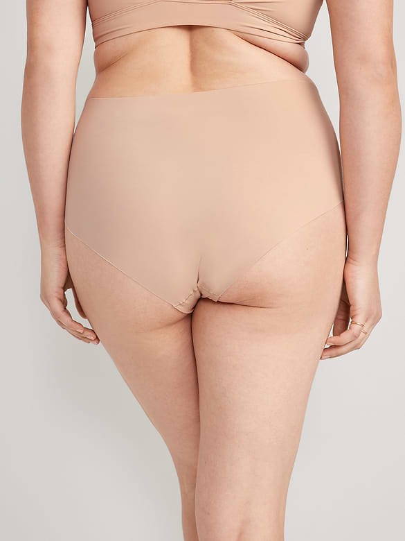 High-Waisted No-Show Brief Underwear