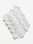Image number 1 showing, Unisex Crew Socks 10-Pack for Toddler & Baby