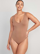 Image number 5 showing, Seamless Base-Layer Tank Top Bodysuit