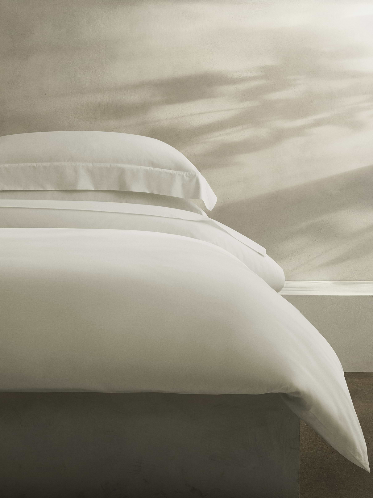 Washed Cotton Percale Duvet Cover