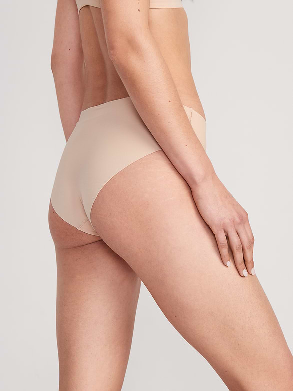 Low-Rise No-Show Hipster Underwear