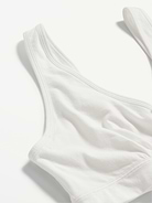 Image number 3 showing, Maternity Cross-Front Cotton Nursing Bralette