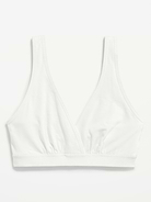Image number 4 showing, Maternity Cross-Front Cotton Nursing Bralette