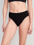 Image number 1 showing, High-Waisted Everyday Cotton Underwear