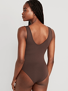 Image number 2 showing, Seamless Base-Layer Tank Top Bodysuit