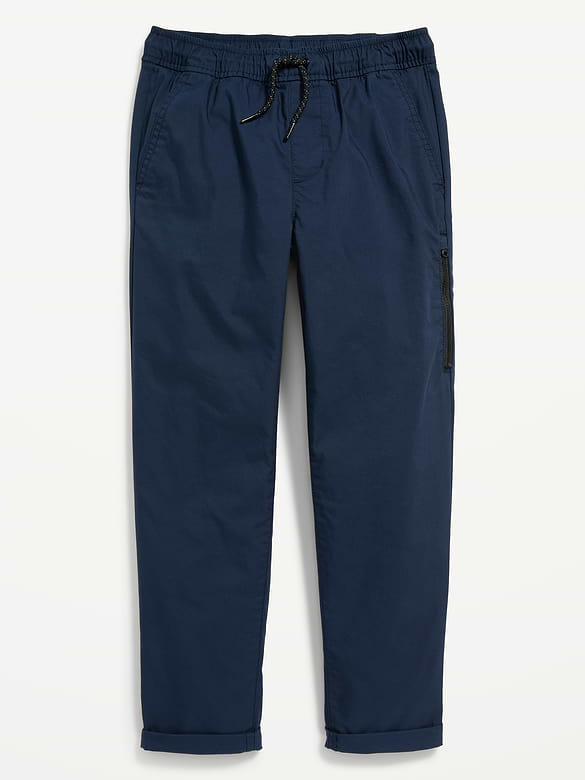 Pantalon chino techno effilé à extensibilité intégrée pour Garçon
