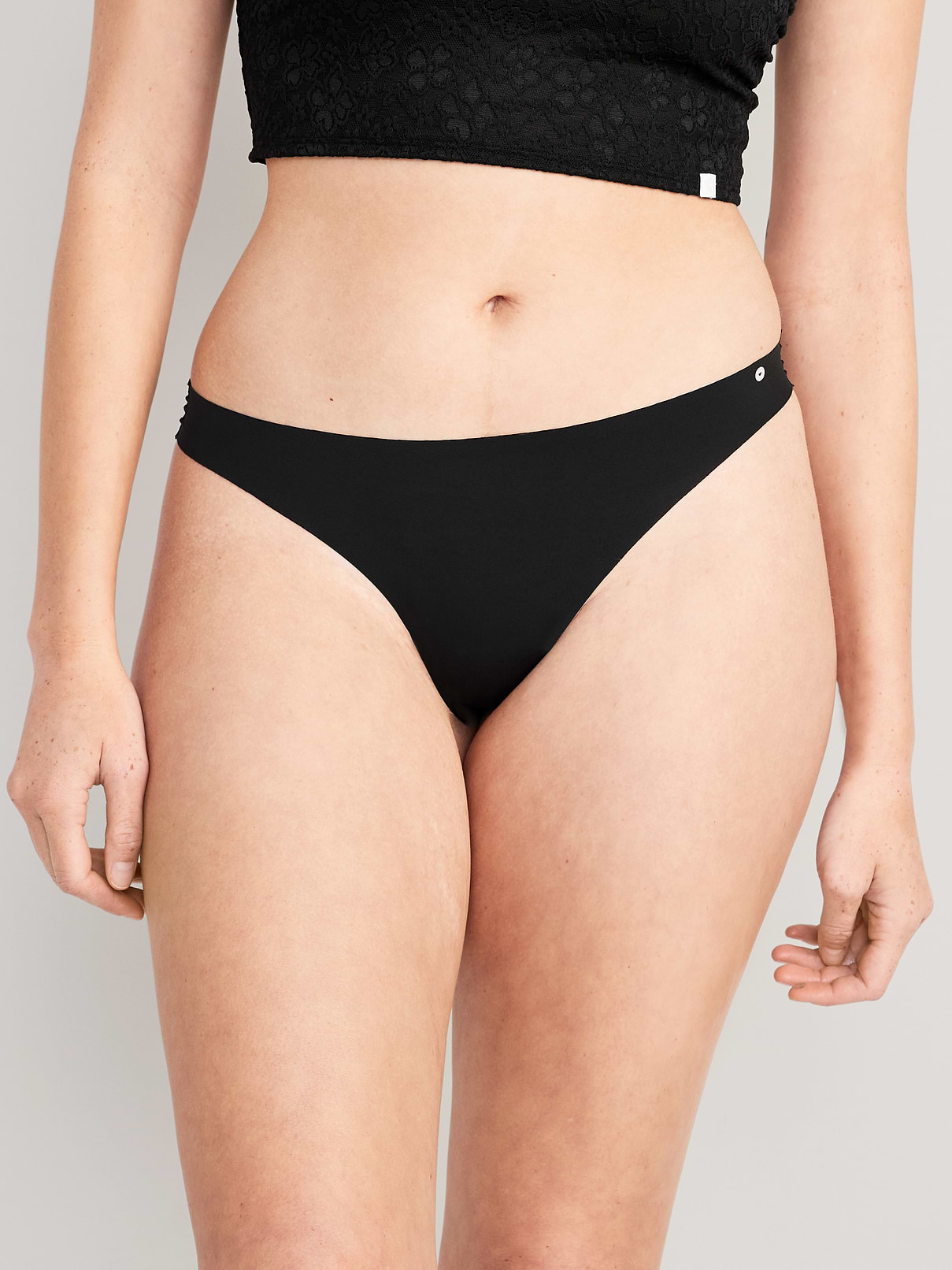 Image number 1 showing, Low-Rise No-Show Thong