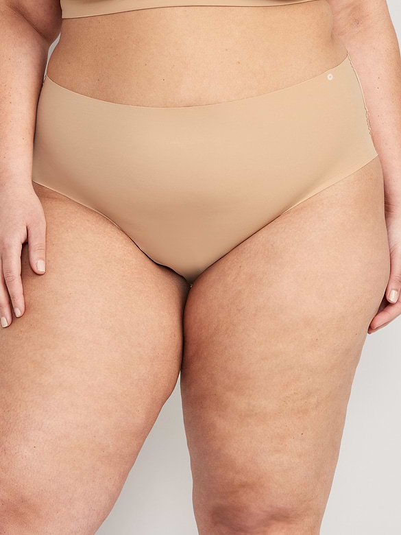 High-Waisted No-Show Brief Underwear