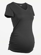 Image number 2 showing, Maternity V-Neck T-Shirt