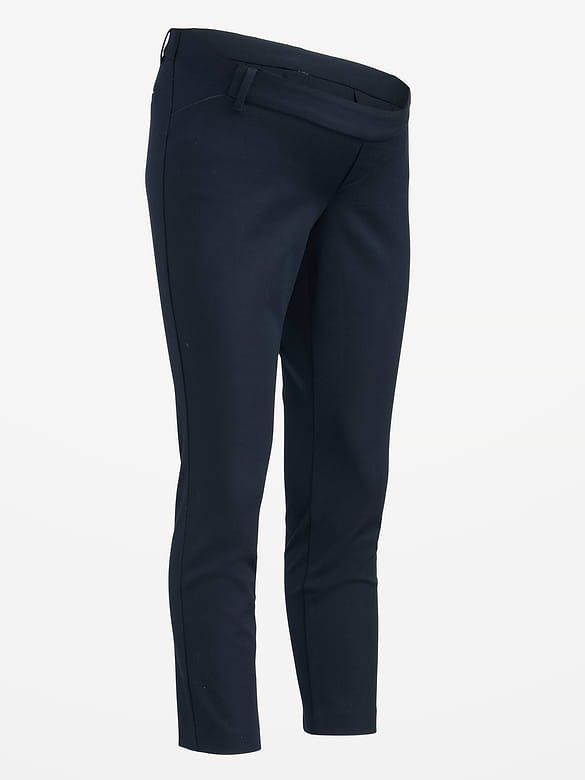 Maternity Side-Panel Pixie Ankle Pants