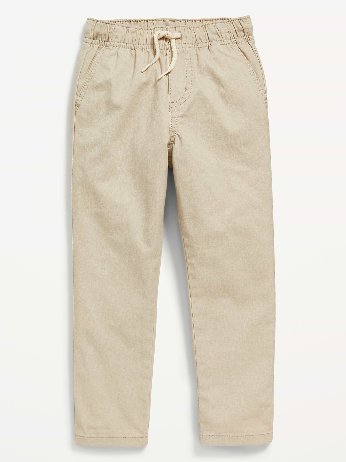 L'image numéro 1 présente Pantalon à enfiler ample effilé en sergé pour Tout-petit garçon
