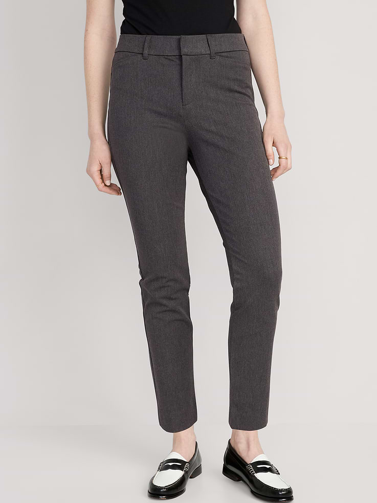 Image number 1 showing, High-Waisted Pixie Skinny Ankle Pants