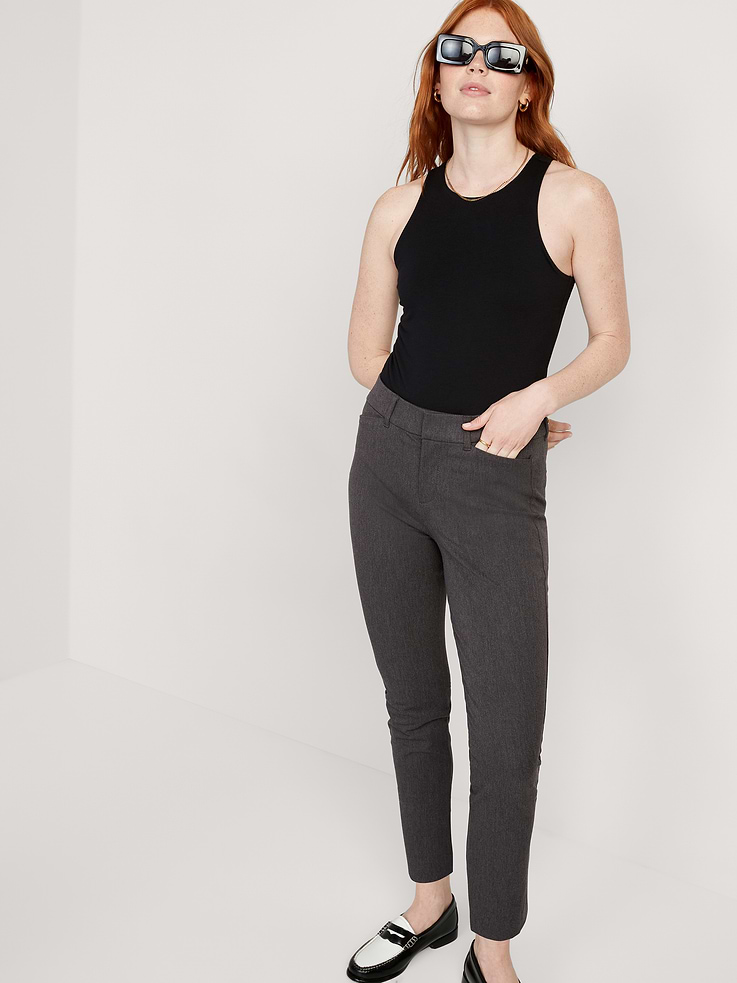 Image number 3 showing, High-Waisted Pixie Skinny Ankle Pants