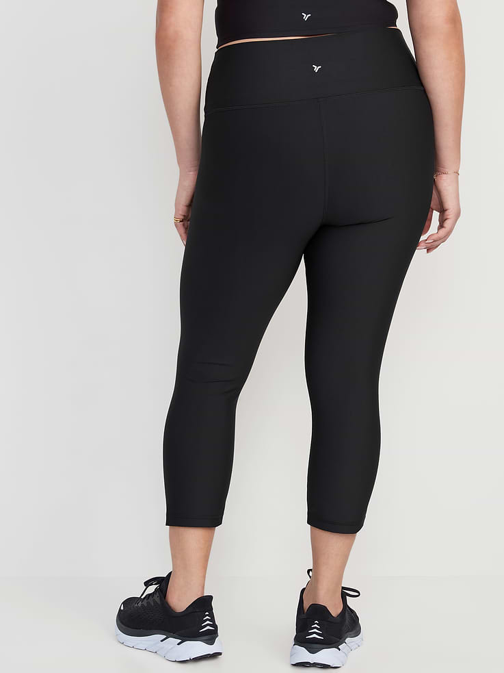 Image number 7 showing, High-Waisted PowerSoft Crop Leggings