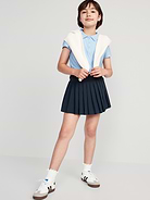 Image number 3 showing, High-Waisted Pleated Performance Skort for Girls