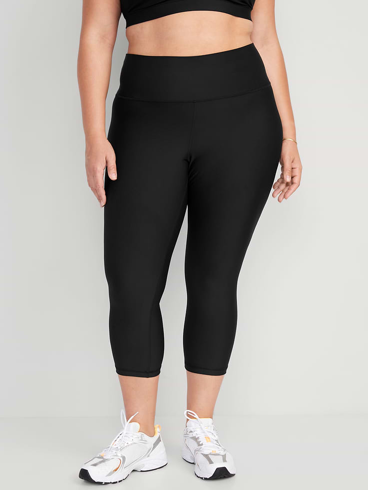 Image number 8 showing, High-Waisted PowerSoft Crop Leggings