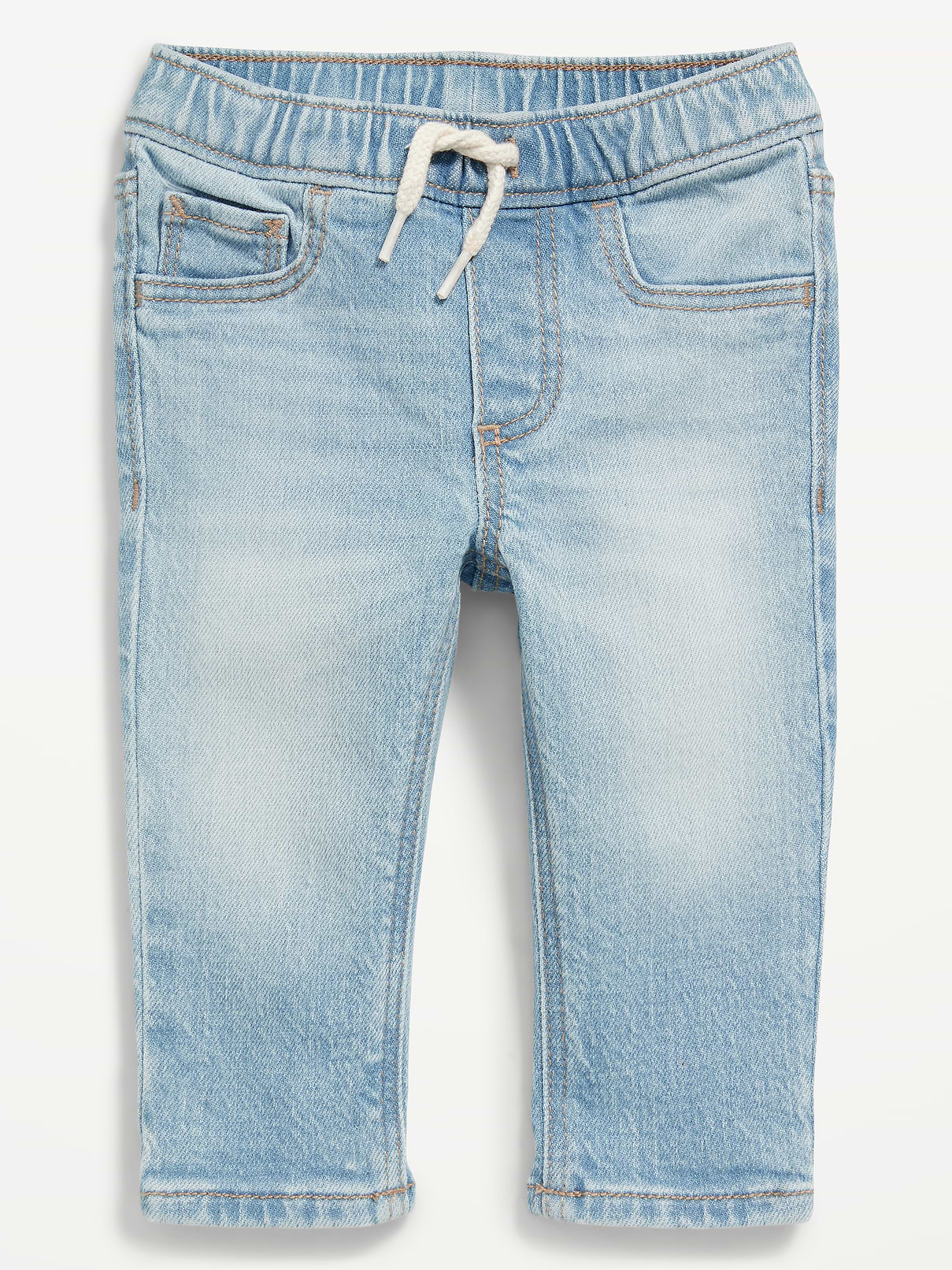 Image number 1 showing, Unisex 360° Stretch Pull-On Skinny Jeans for Baby