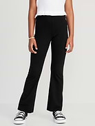 Image number 1 showing, Full-Length Flared Leggings for Girls