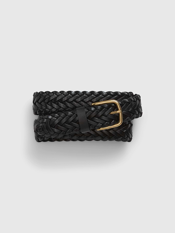 Braided Leather Belt