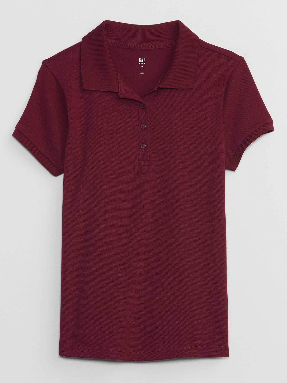 Image number 1 showing, Kids Uniform Stretch Pique Polo Shirt