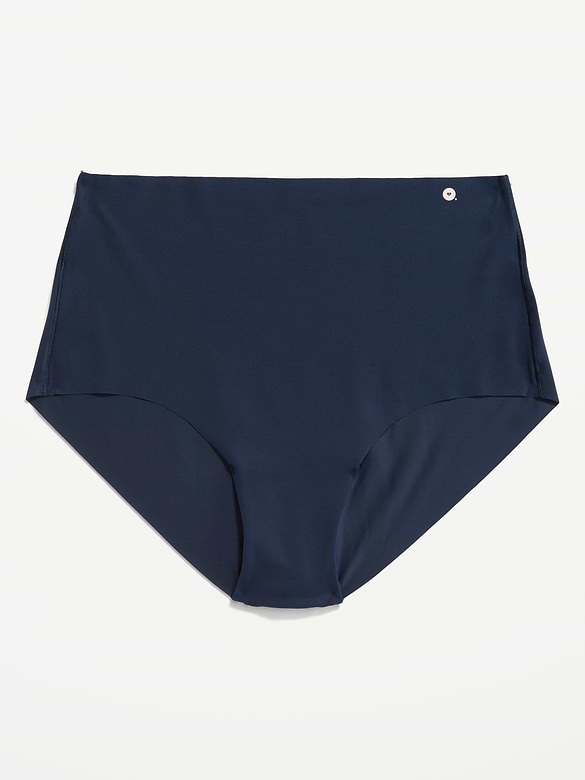 High-Waisted No-Show Brief Underwear