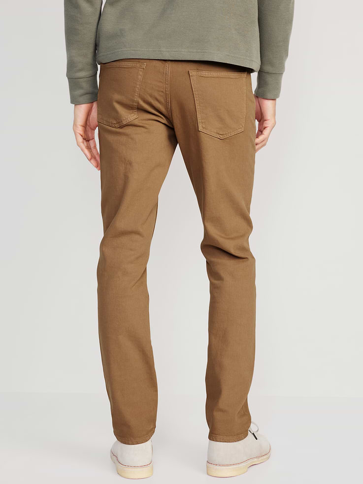 Image number 2 showing, Slim Built-In Flex Five-Pocket Pants