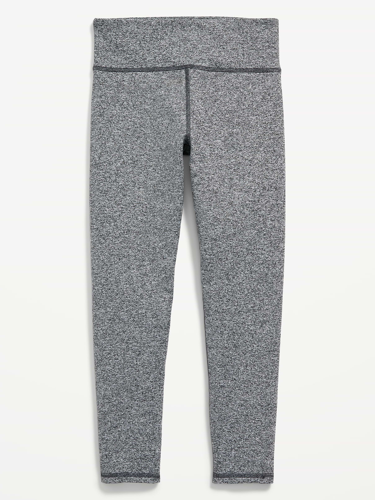 Image number 4 showing, High-Waisted PowerPress 7/8-Length Leggings for Girls