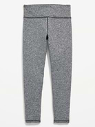 Image number 4 showing, High-Waisted PowerPress 7/8-Length Leggings for Girls