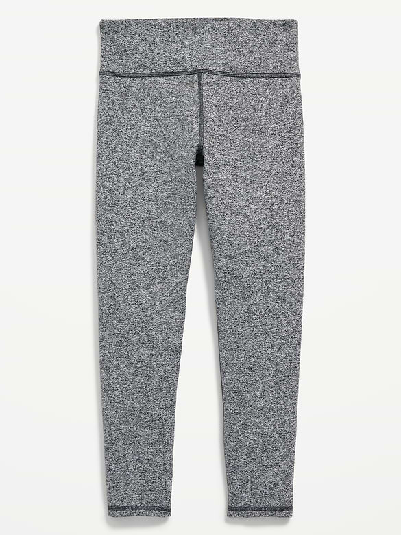 High-Waisted PowerPress 7/8-Length Leggings for Girls