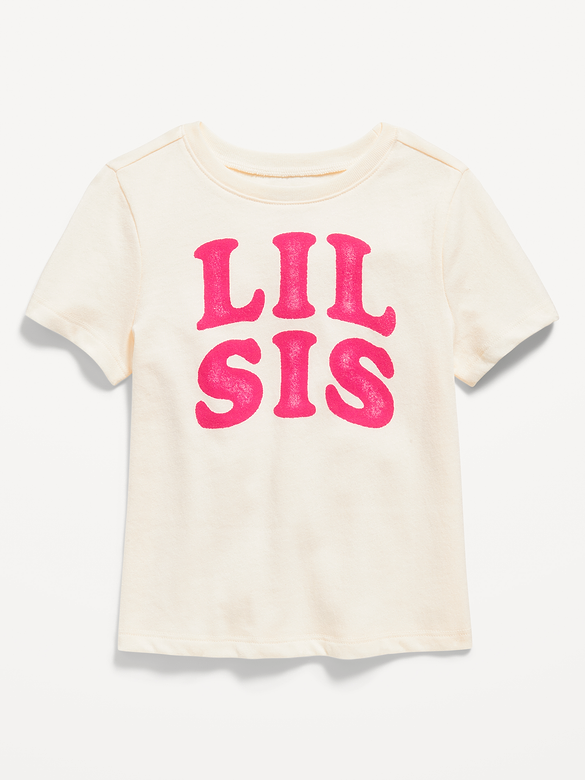 Unisex Short-Sleeve Graphic T-Shirt for Toddler