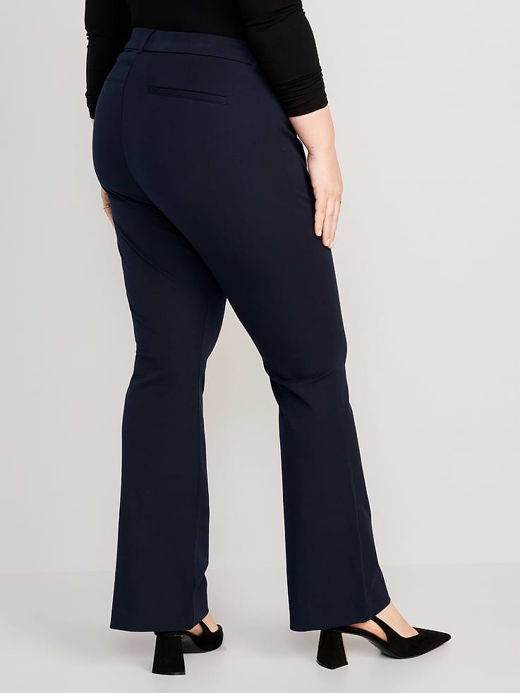 L'image numéro 8 présente Pantalon Pixie évasé à taille haute