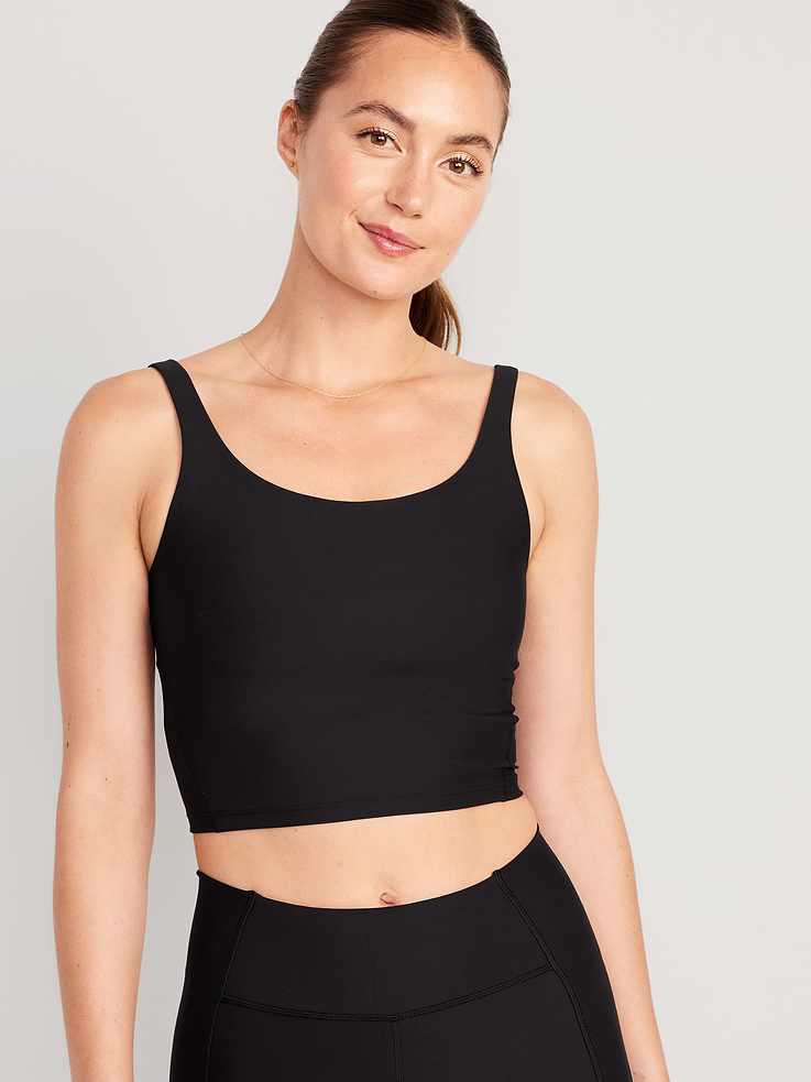 Image number 1 showing, Light Support PowerSoft Longline Sports Bra