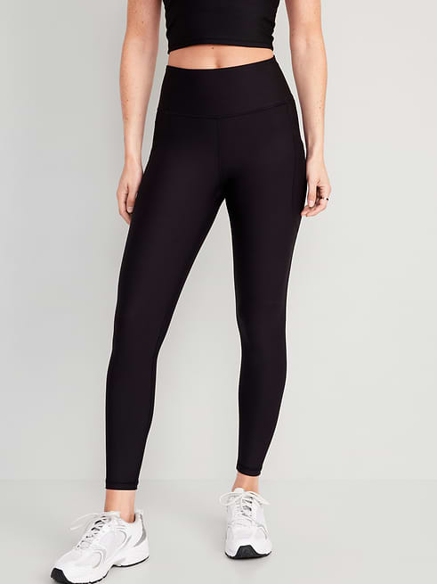 High High-Waisted PowerSoft 7/8 Pocket Leggings on clearance at Old Navy — 50% off