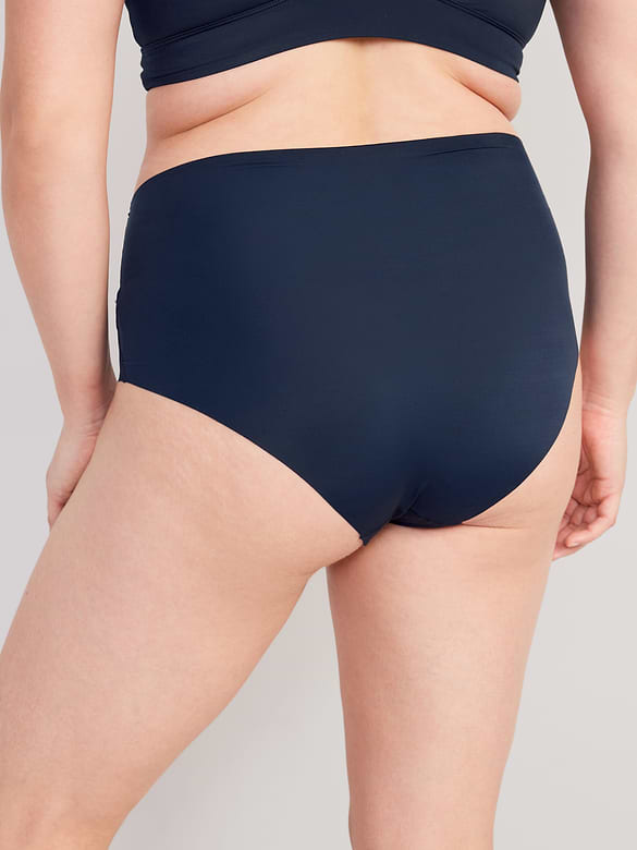 High-Waisted No-Show Brief Underwear