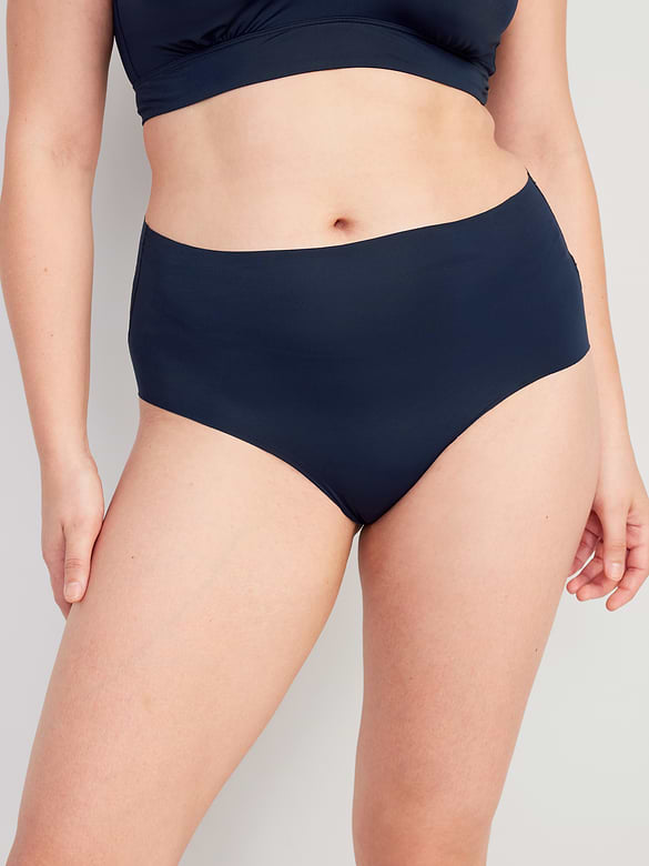 High-Waisted No-Show Brief Underwear