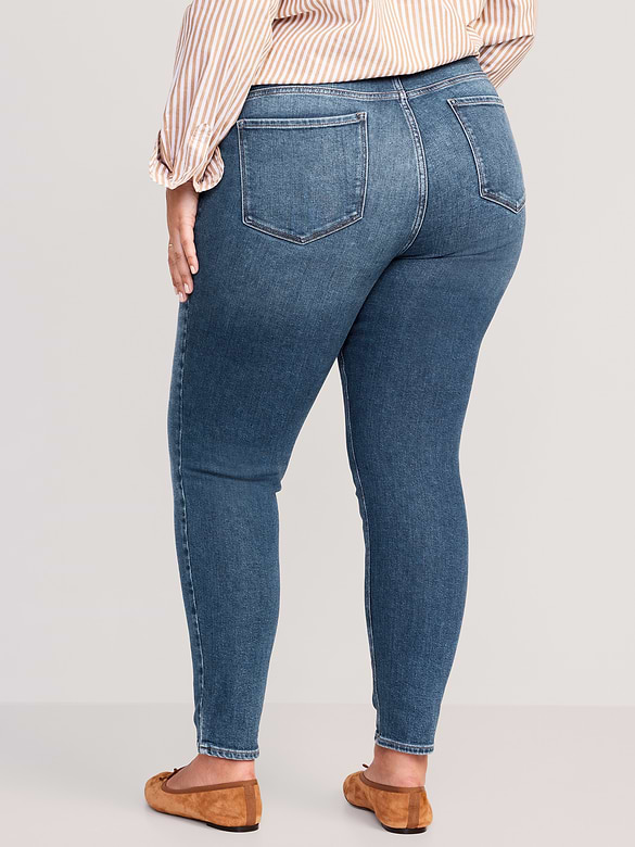 Mid-Rise Rockstar Super-Skinny Jeans